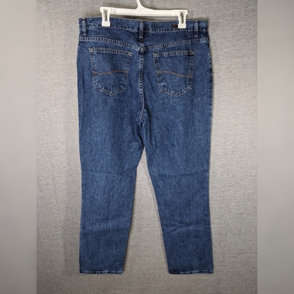 Lee 100% cotton Straight Leg Jeans - Picture 4 of 12